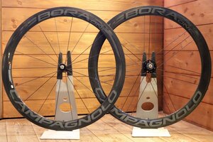 カンパニョーロ Campagnolo ボーラワン BORA ONE 50 カーボン チューブラー ホイールセット シマノ10s 【東京南麻布店】