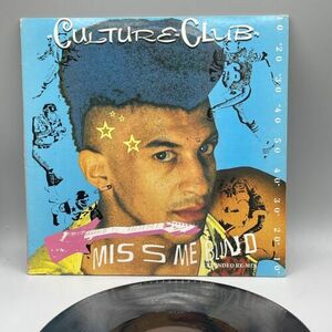 Culture Club 1984 Miss Me Blind バイナル record LP 12" single Boy George 海外 即決