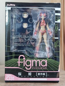 figma 031 桜姫 原作版 プラレス3四郎 アクションフィギュア 新品未開封
