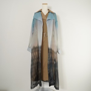 未使用 22SS Ameri アメリ SULLY LAYERED SHEER COAT サリーレイヤードシアーコート トレンチベスト ロング