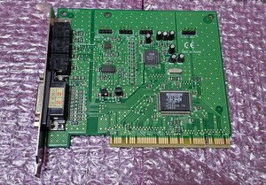 ●ENSONIQ ES1370 AUDIOPCI BS-EQ1 pci オーディオボード オーディオカード 通電確認 サウンド●送料無料