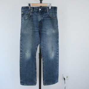 Q321 2000年代製 LEVIS 517デニムパンツ■00s 表記サイズW33インチ ブーツカット Gパン リーバイス ブルー アメカジ ワーク 古着 古着卸