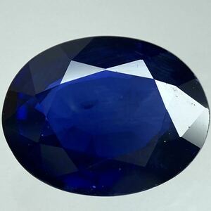 〔天然サファイア 1.958ct〕a約9.03×7.04mm ルース 裸石 宝石 ジュエリー sapphire corundum コランダム テEA0