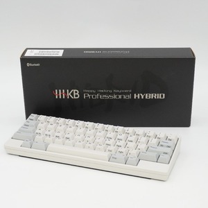 PFU ピーエフユー PC周辺機器 HHKB Professional HYBRID 英語配列／白 Happy Hacking Keyboard PD-KB800W