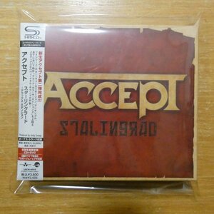 4988005712929;【未開封/SHM‐CD+DVD】アクセプト / スターリングラード