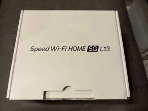 【新品】UQ Speed Wi-Fi HOME 5G L13【送料無料】