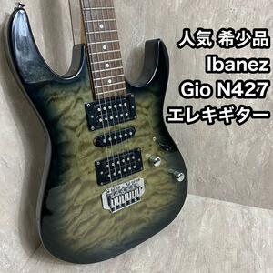 人気 希少品　Ibanez アイバニーズ GIO N427 　エレキギター　 レスポワール 弦楽器 バンド 演奏 