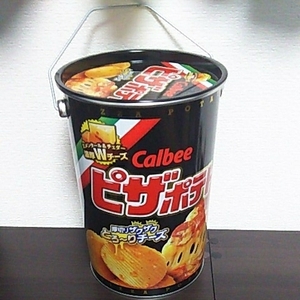Calbee ピザポテト バケツ缶(非売品) 