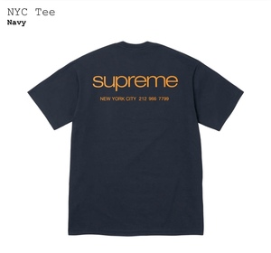 Supreme Nyc Tee "Navy" L シュプリーム NYC Tシャツ "ネイビー" L