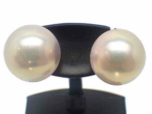 マベパールピアス K18 3.5g　Jewelry Mabe-Pearl 12.6mm Earring
