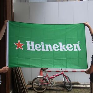 送料150円！　Heineken Flag　ハイネケン　フラッグ