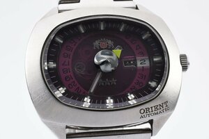 オリエントスター ERAH-C1 CS デイト スクエア シルバー クォーツ メンズ 腕時計 ORIENT