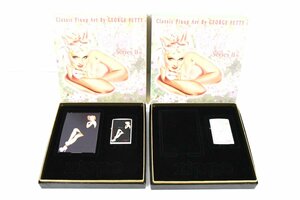 Zippo ジッポー The Petty Girl Series? ペティガール シリーズ2 オイルライター 喫煙具 箱 2個セット 20787615