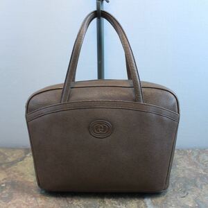 OLD GUCCI LEATHER HAND BAG MADE IN ITALY/オールドグッチレザーハンドバッグ