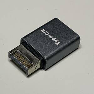 【未使用】USB Type-E to Type-C 変換アダプター / USB3.1 ノーブランド