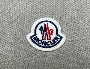 即決 新品 正規品 モンクレール ロゴ ワッペン MONCLER バッグ シューズ ダウン リメイク 補修 修理 白 ホワイト 保存袋 巾着 ケース 