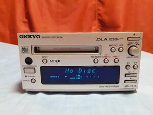 ONKYO（オンキョー）MDレコーダー MD-101A　中古品 