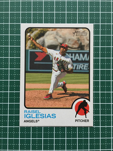 ★TOPPS MLB 2022 HERITAGE #158 RAISEL IGLESIAS［LOS ANGELES ANGELS］ベースカード「BASE」★