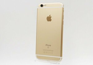 ◇ジャンク【au/Apple】iPhone 6s 64GB SIMロック解除済 MKQQ2J/A スマートフォン ゴールド