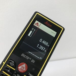 F173-O15-5171◎ Leica ライカ レーザー距離計 DISTO ディスト D5 距離測定用レーザー ※通電確認済み ケーブル付き