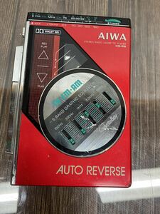 AIWA アイワ HS-R9 Cassette Boy カセットボーイ ラジオ カセットプレーヤー ポータブル レトロ 当時物　ジャンク