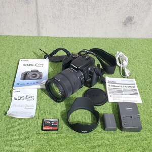 CANON/キヤノン（キャノン） Canon EOS Kiss Digital X デジタル一眼レフカメラ SIGMA ZOOM 18-200mm 1:3.5-6.3 DC s0178