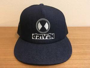 THE DRIVEN SKATEBOARDS DOT LOGO MESH CAP USED ドットロゴ メッシュキャップ JASON JESSEE ドリブン YUPOONG