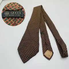 GUCCI グッチ　総柄　ネクタイ