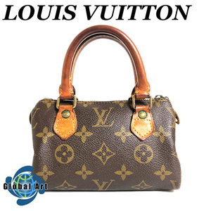 ●4D154/Louis Vuitton ルイヴィトン/ミニスピーディ/ナノスピーディ/ハンドバッグ/モノグラム/モノグラムキャンバス/ヴィンテージ