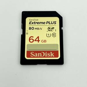 Sandisk SDカード 64GB extreme plus