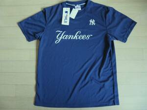 ニューヨークヤンキース 　半袖Tシャツ　（ネイビー／L）