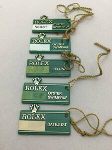 ROLEX　ロレックス　ヴィンテージ　王冠飛び出しタグ　5点セット　純正　時計　付属品【A06206】