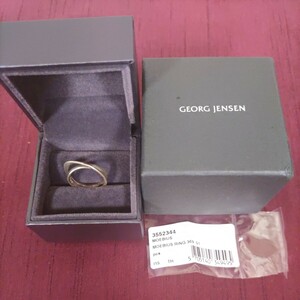 ジョージ・ジェンセン　指輪 シルバー　11号　ユニセックス　GEORG JENSEN