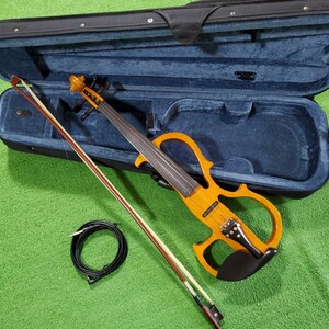 Cecilio セシリオ バイオリン エレクトリックバイオリン ヴァイオリン 通電確認済み 電子バイオリン 楽器 弦楽器 ケースあり
