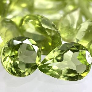 大量!!〔天然ペリドットおまとめ〕a 100ct 裸石 宝石 peridot jewelry ジュエリー ルース①