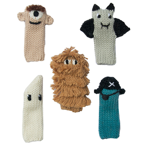 blabla Finger Puppet Set Spooky 指人形 5コセット 新品
