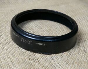 Canon ES-71ⅡEF50mm F1.4 USM用フード　加工品　ジャンク　キャノンキヤノン