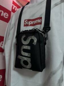 ☆超激レア☆Supreme シュプリーム Neck Pouch ネックポーチ ポーチ ショルダーバッグ バッグ (ブラック黒)