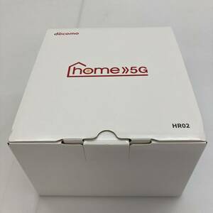 No.4502 ★1円～ 【docomo モバイルルーター】 SHARP home 5G HR02 セット ダークグレー ホームルーター 4942857225983 中古品