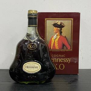 WW82 古酒 ヘネシー Hennesy XO グリーンボトル 700ml 40% 箱付き ブランデー COGNAC CEFAR ヘネシーXO グリーン