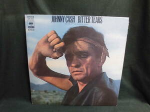 ジョニー・キャッシュJOHNNY CASH/苦い涙BITTER TEARS●LP