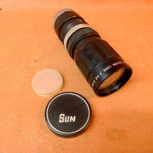 d★128 SUN Hi-Tele ZOOM LENS 85-210mm F4.8 一眼カメラ マニュアルフォーカス/60