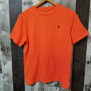 POLO RALPH LAUREN　ラルフローレン　半袖　Tシャツ　Lサイズ　ワンポイント　ロゴ　オレンジ系