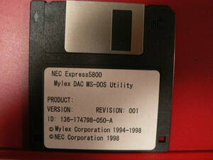 送料最安 94円 FDN16：NEC　EXPRESS5800　NetWare Drv&Utl / WindowsNT Driver