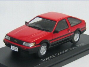 新品 未開封 トヨタ AE86 カローラ レビン ハチロク 1983年 アシェット 国産名車コレクション 1/43 ノレブ/イクソ 旧車 ミニカー C4