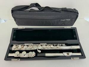 TN0605-43 2720【1円スタート】 パール　Pearl Flute　フルート　PF-665　木管楽器　ケース付き　楽器