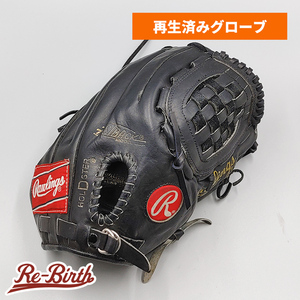 【クリーニング済み 】 ローリングス 軟式グローブ / オールラウンド用 型付け済み (Rawlings グラブ)[WE422]