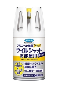 まとめ得 ウイルシャットお部屋用1発ジェット100ML 　 フマキラー 　 住居洗剤 x [6個] /h