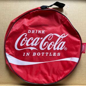 コカコーラ　円形　バッグ　ケース　coca-cola