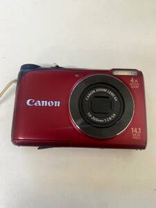 キャノン Canon PowerShot A2200 コンパクトカメラ デジタルカメラ デジカメ 動作未確認 コンデジ 赤 ㏄032001